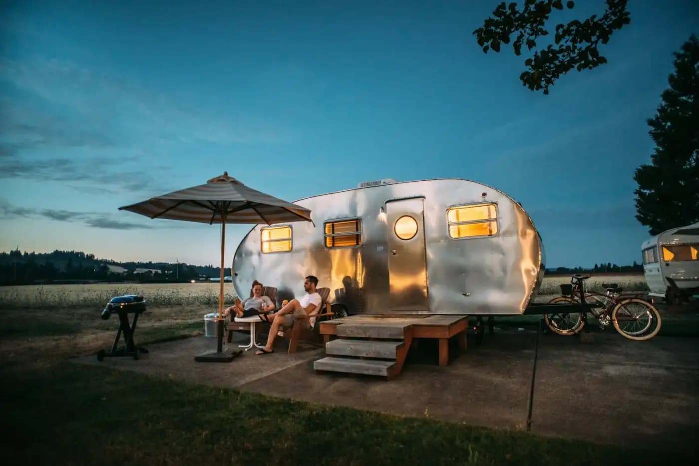 Caravane vintage