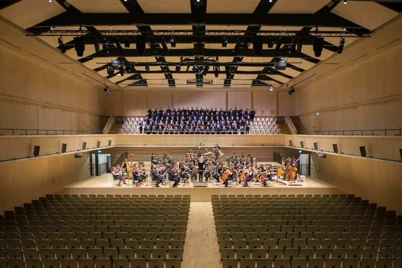 Une salle de concert